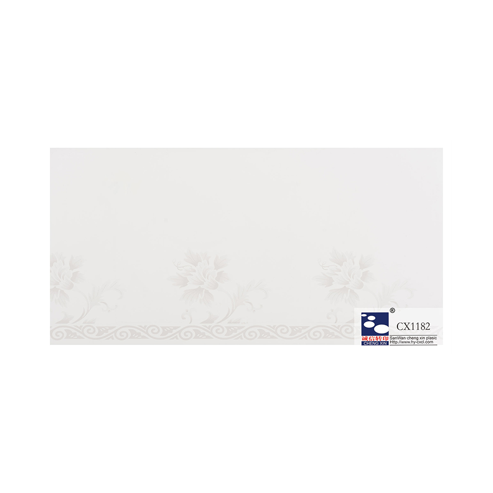 Filem Perabot Kalis Air Bunga Bercetak Cantik 210mm Kerajang Setem Panas Untuk Panel CX1182
