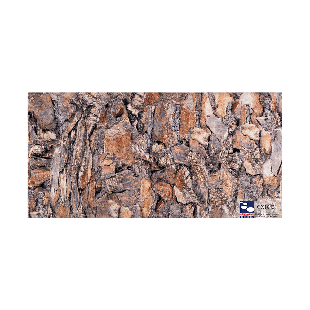 Bekalan Terus Kilang Rendah Murah Hiasan PVC Marble Hot Stamping Foil CX1032