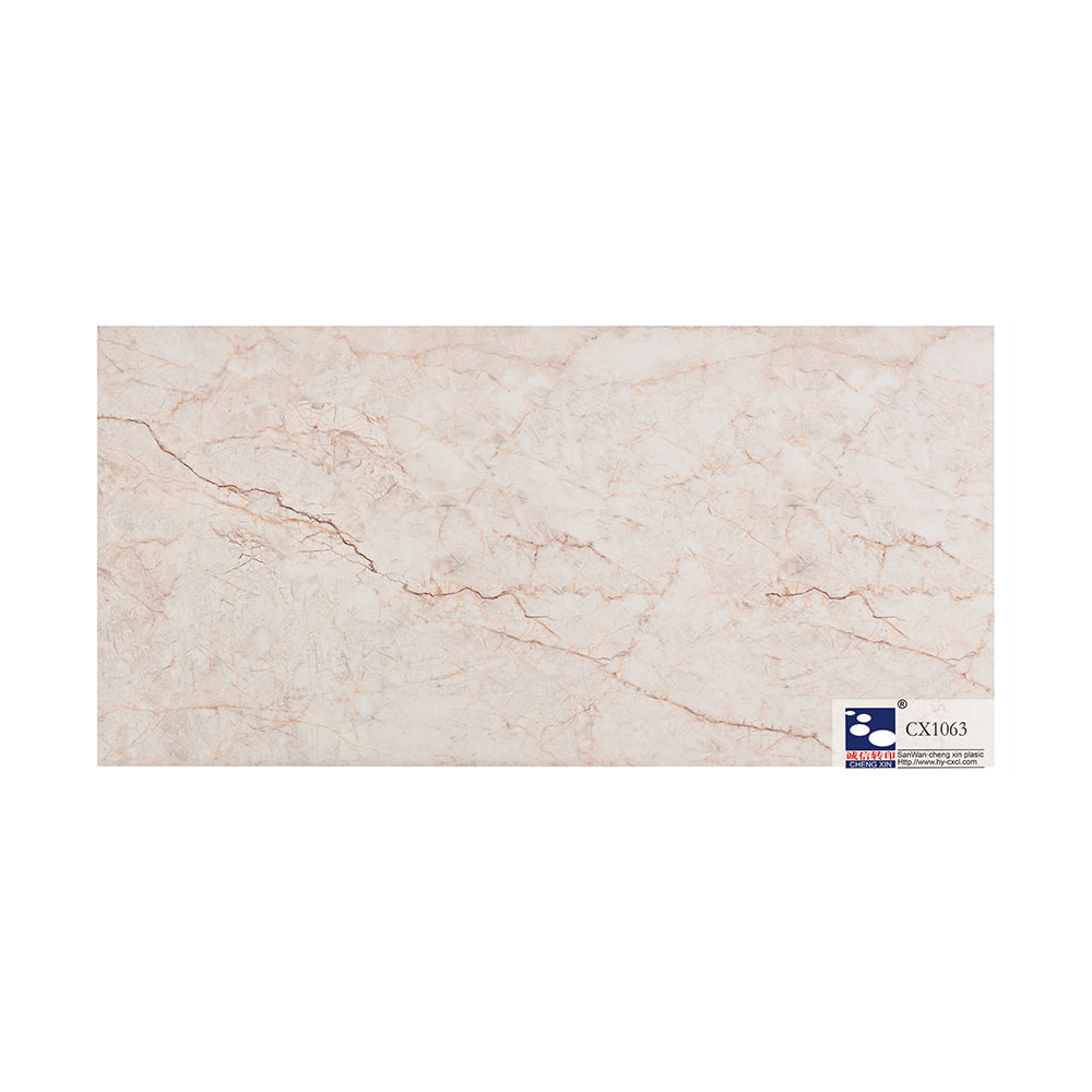 Hot Sale Decorative Murah Marble Hot Stamping Foil digunakan Untuk Panel Pvc CX1063
