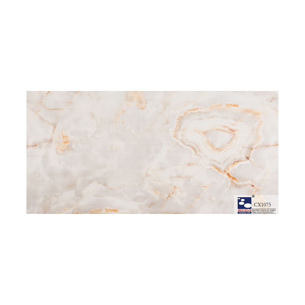 Bekalan Terus Kilang Rendah Murah Hiasan PVC Marble Hot Stamping Foil CX1075
