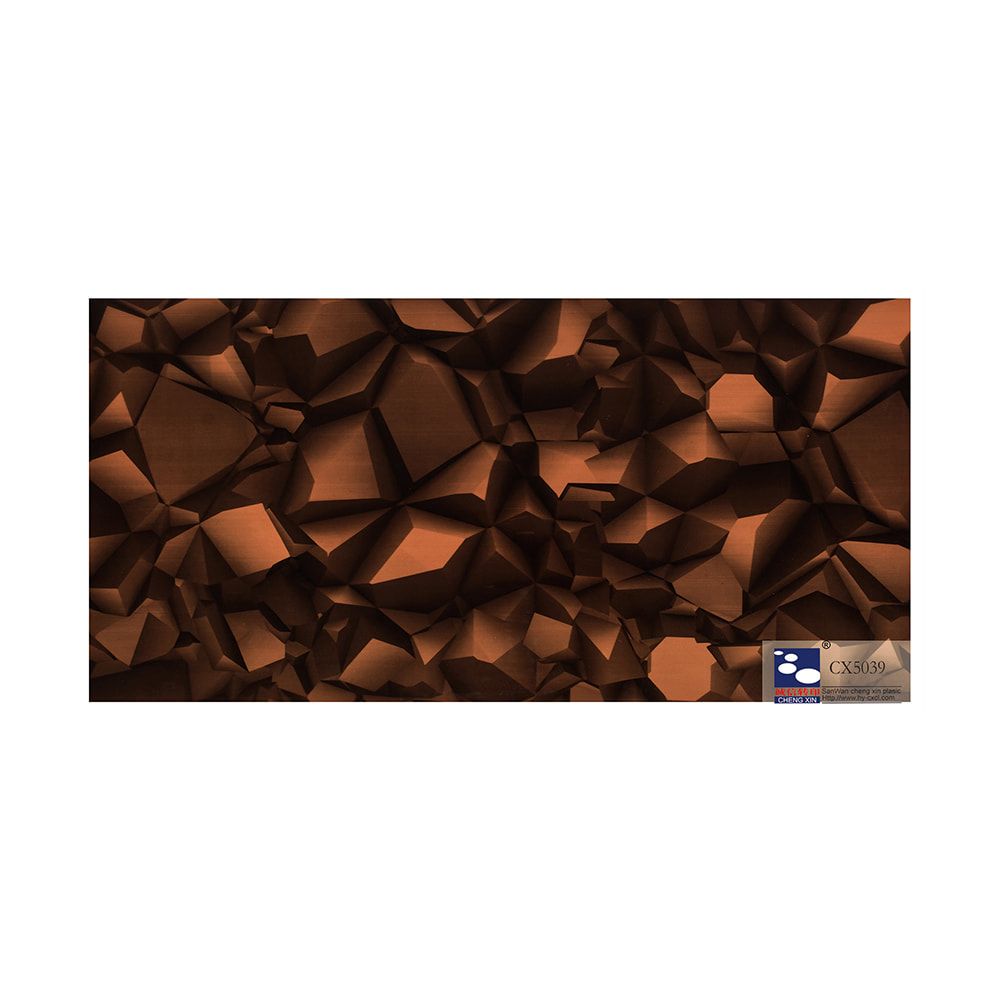 Hiasan Panel Popular Marble Hot Stamping Foil untuk Pvc Wide Board CX5039