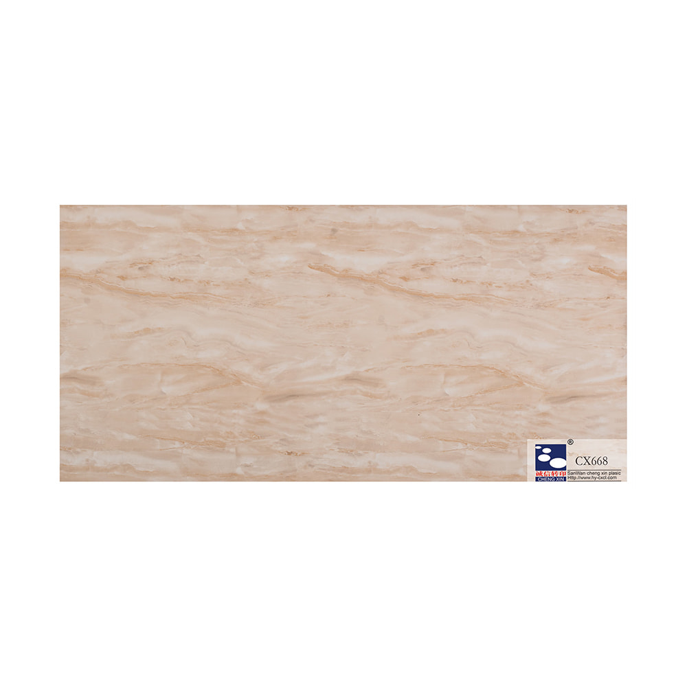 Bahan PVC Murah Marble Hot Stamping Foil untuk Untuk Hiasan Panel Pvc CX668