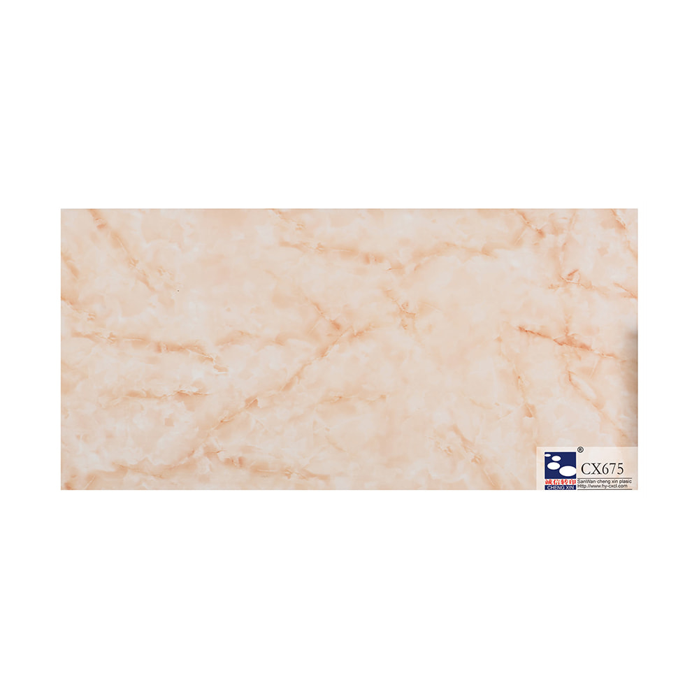 Hiasan Panel Popular Marble Hot Stamping Foil untuk Pvc Wide Board CX675