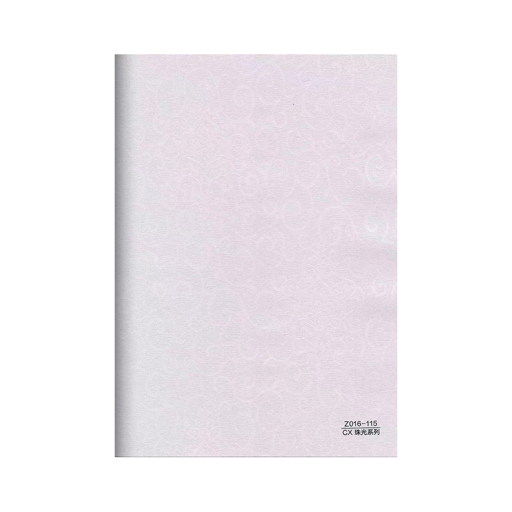 Kertas Dinding PVC Kerajang Filem Gloss Harga Keutamaan untuk Perkhidmatan Latihan Di Tapak Sokongan Panel PVC Z016-115