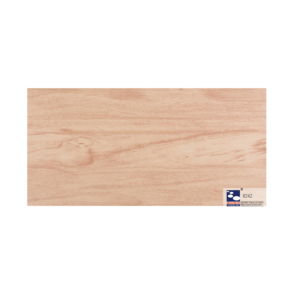 Filem Laminasi Reka Bentuk Kayu Jualan Eksklusif untuk Perkhidmatan Teknikal Dalam Talian Sokongan Panel Dinding 8242